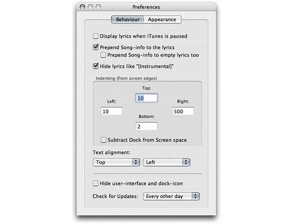DesktopLyrics for Mac - Download it from habererciyes for free